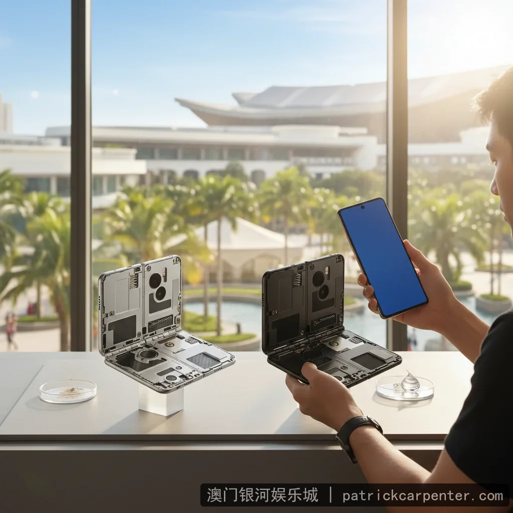 澳门银河娱乐城 - 折叠屏手机核心铰链对比，耐用性测试结果出炉 配图1